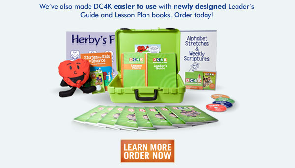 We’ve also made DC4K easier to use with newly designed Leader’s Guide and Lesson Plan books. Order today!