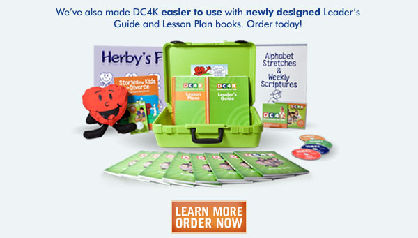 We’ve also made DC4K easier to use with newly designed Leader’s Guide and Lesson Plan books. Order today! Learn More - Order Now