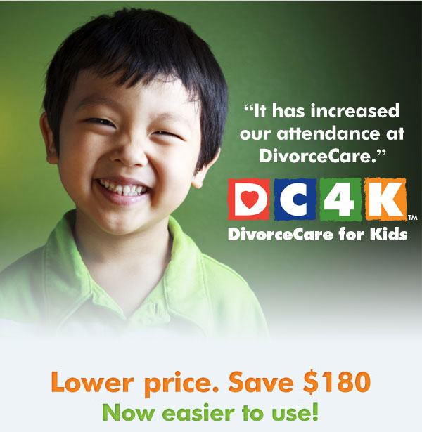 It has increased our attendance at Divorce Care. DivorceCare for Kids New low price. Save $180 Now easier to use!
