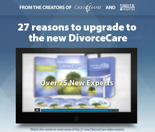 27 reasons to upgrade to the new DivorceCare.
