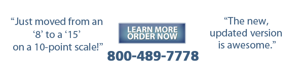 Learn more - Order now. Just moved from an 8 to a 15 on a 10-point scale! The new, updated version is awesome.