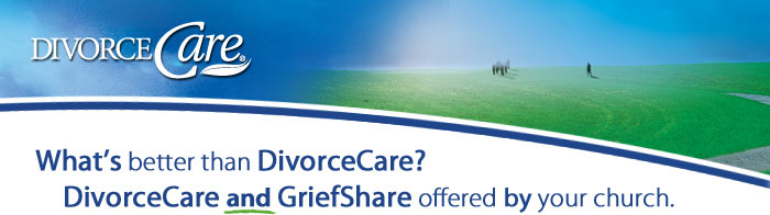 What’s better than DivorceCare? DivorceCare and GriefShare offered by your church.