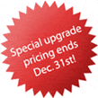 Special upgrade pricing ends Dec. 31st!