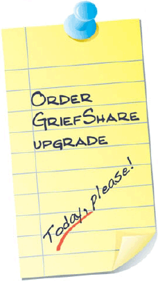 Order GriefShare Upgrade